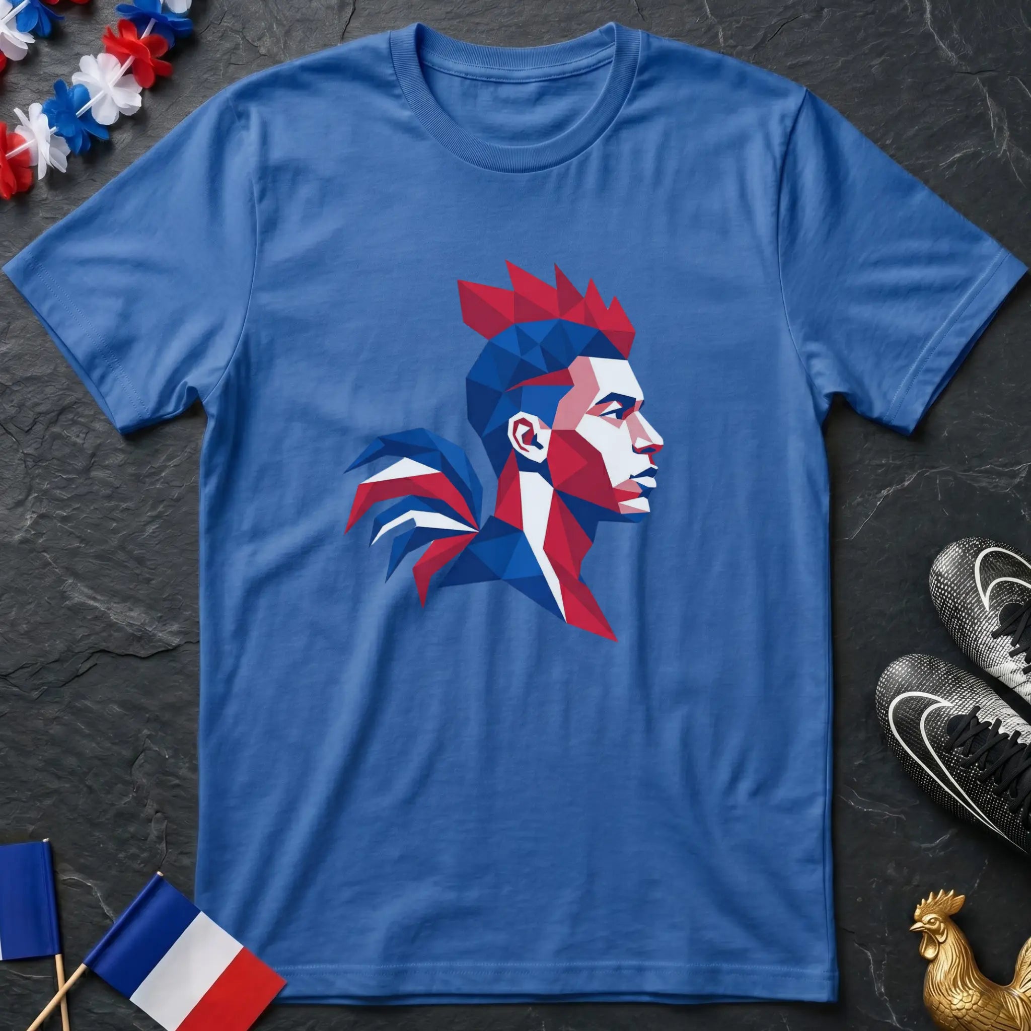 Mbappé en style poulet pop-up T-Shirt Coupe du Monde