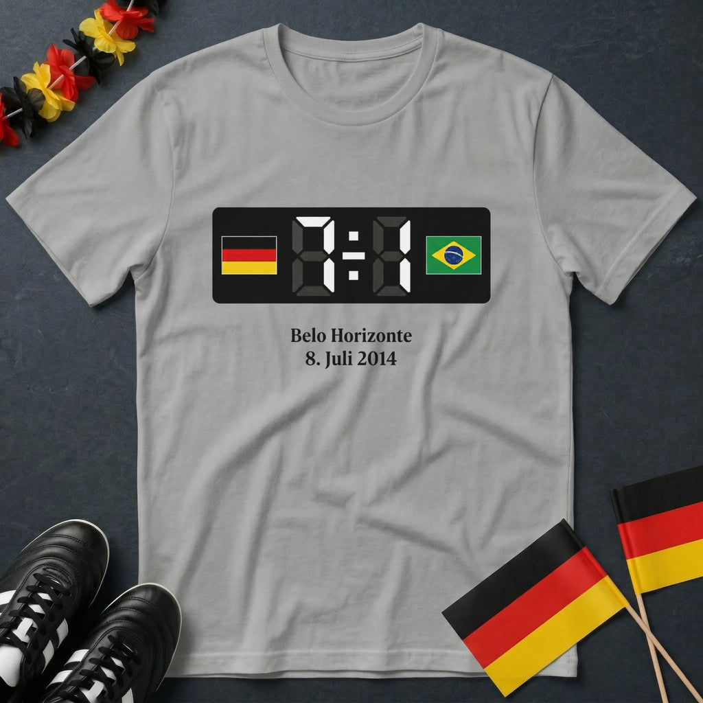 Anzeigetafel Deutschland 7 : 1 Brasilien WM T-Shirt