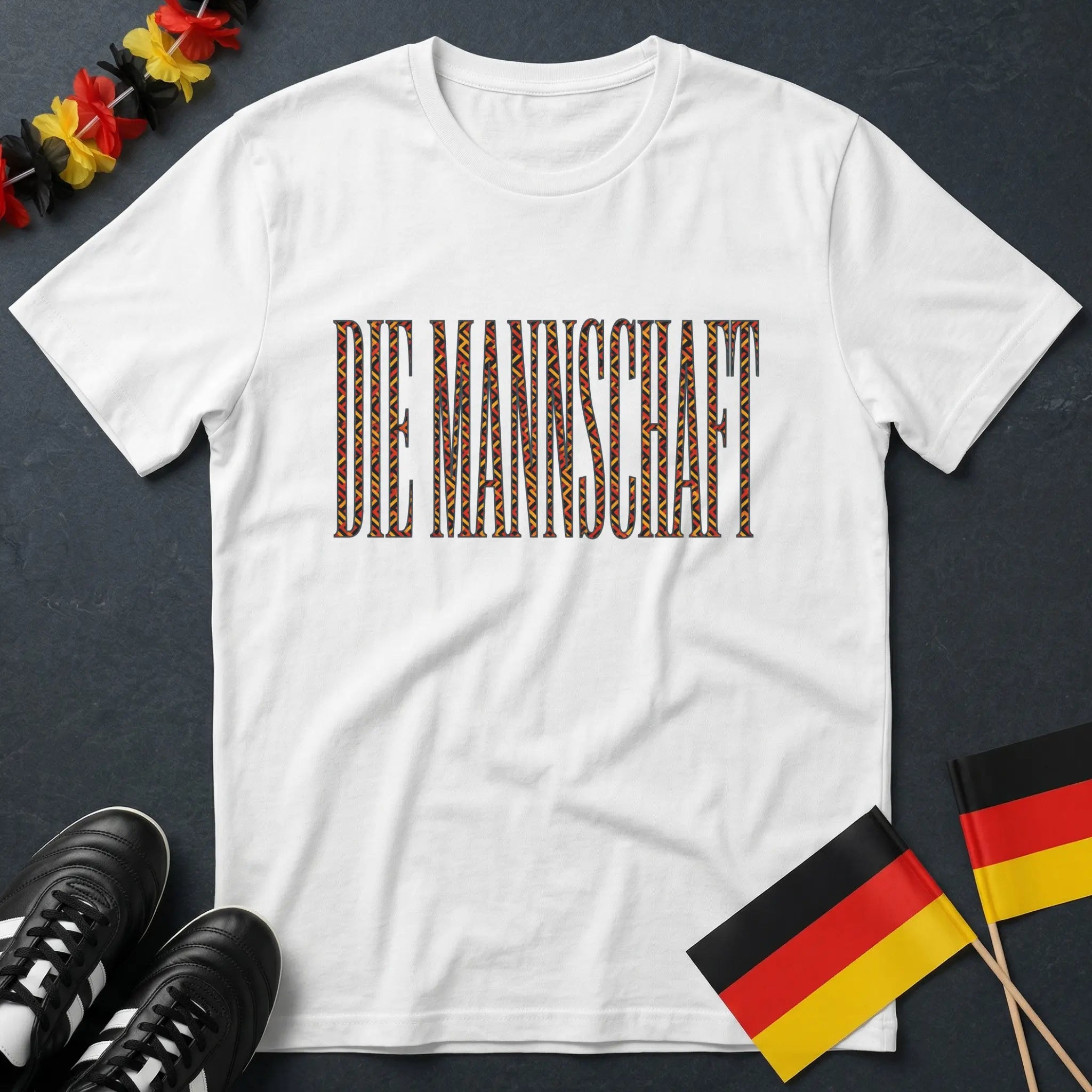 Die Mannschaft Flechtmuster Deutschland WM T-Shirt