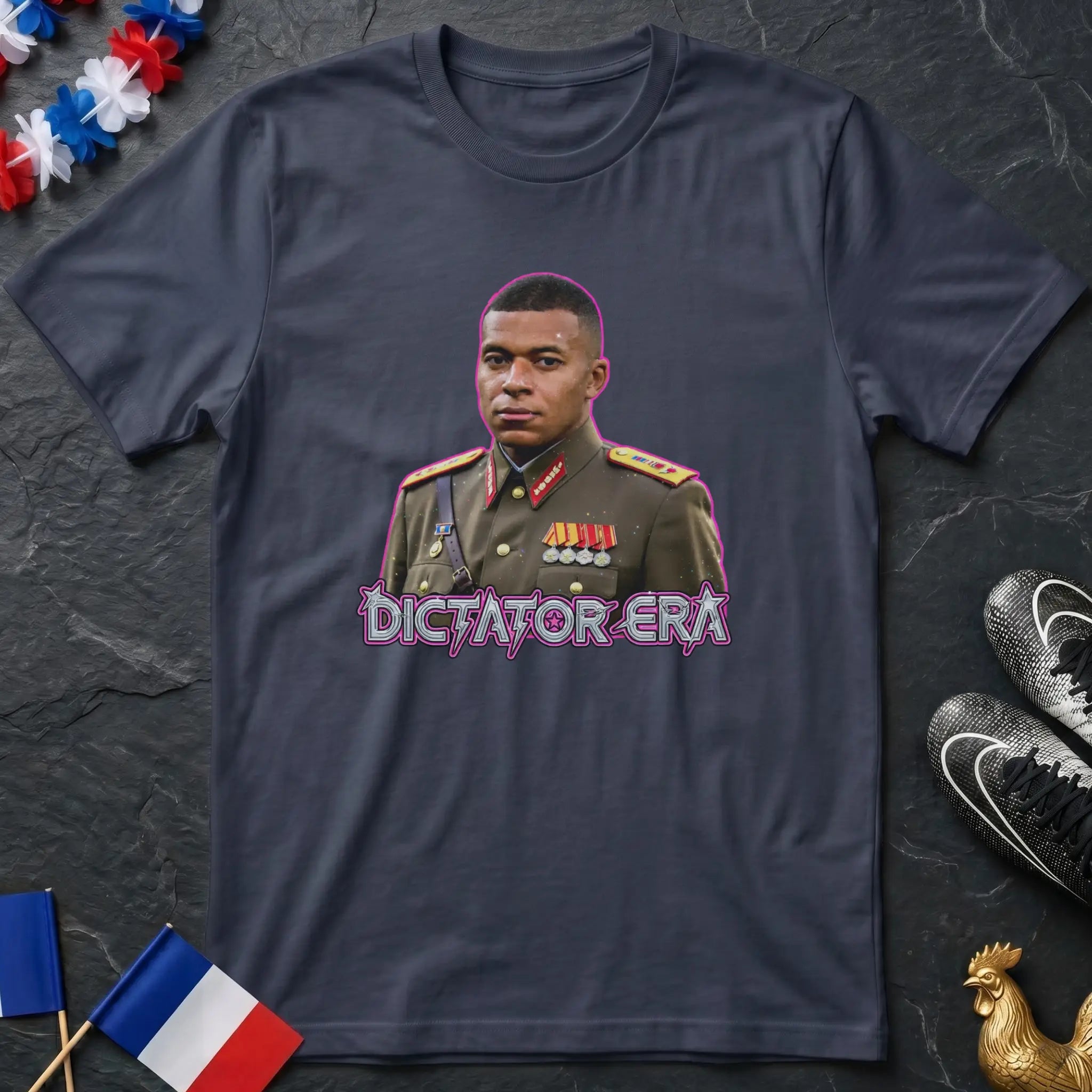 Kylian Mbappé Dictator Era Y2K Style T-Shirt Coupe du Monde