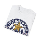 Sixty Years Of Belief Badge Football WC T-Shirt