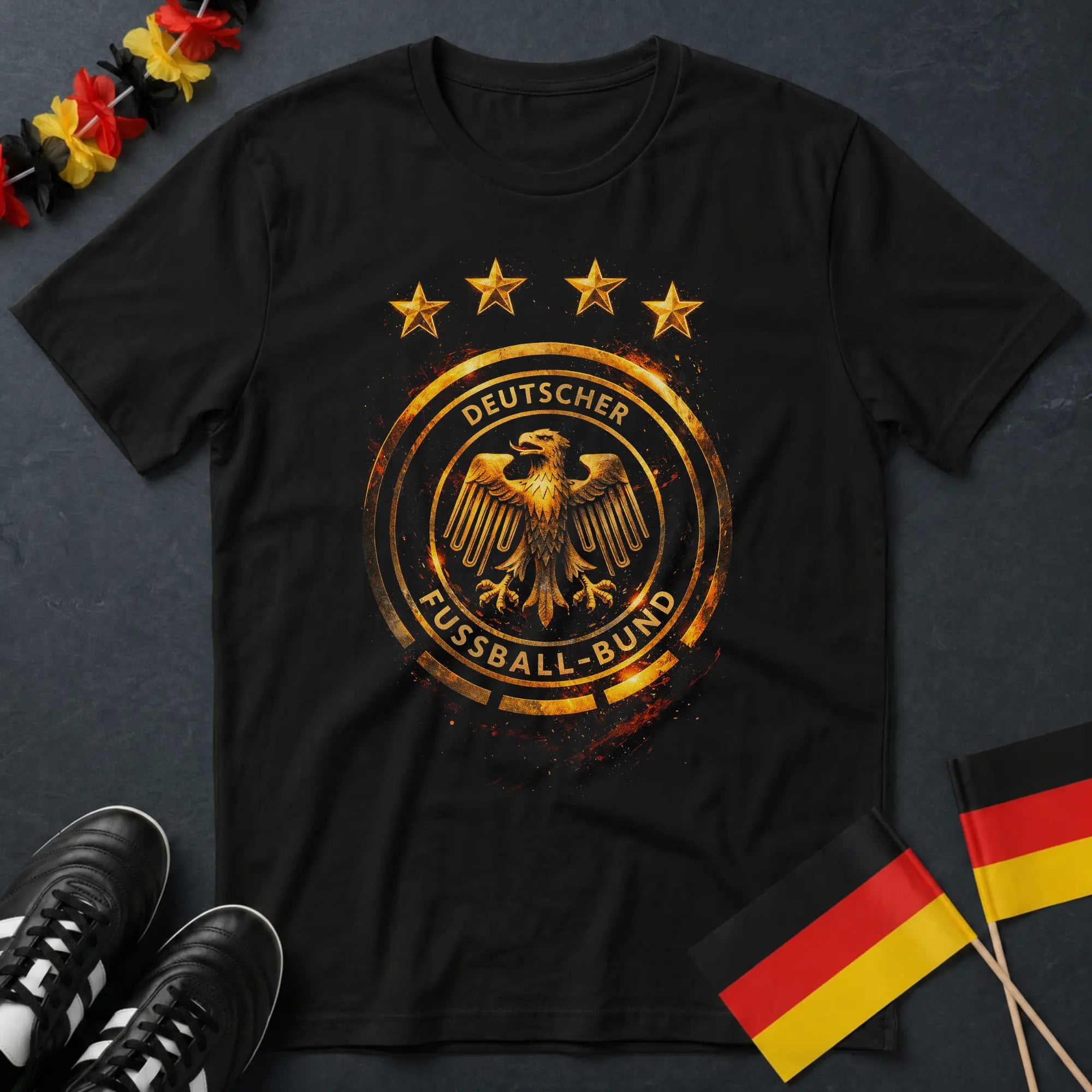 Deutschland Fan Art WM T-Shirt