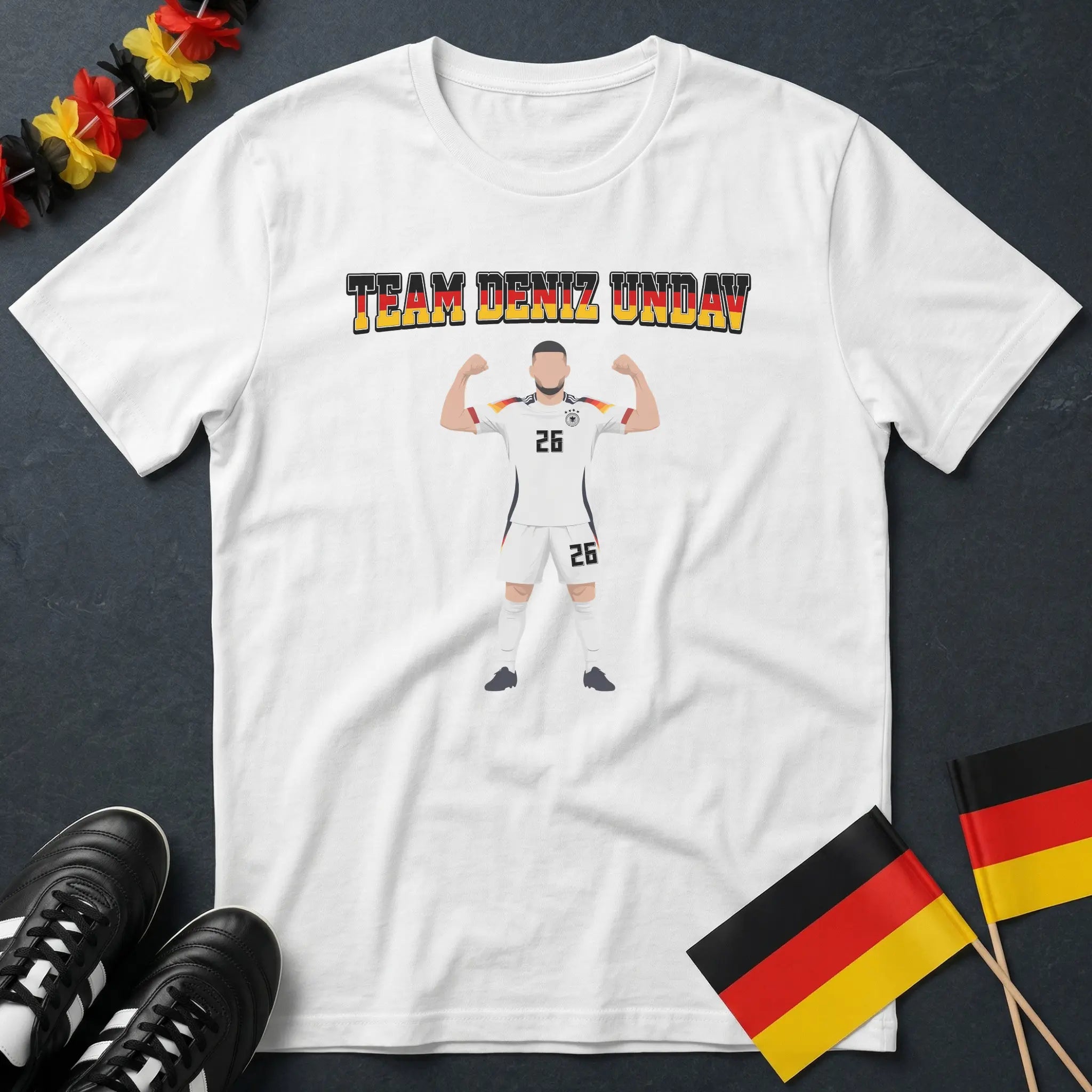 Team Deniz Undav Faceless Illustration WM T-Shirt